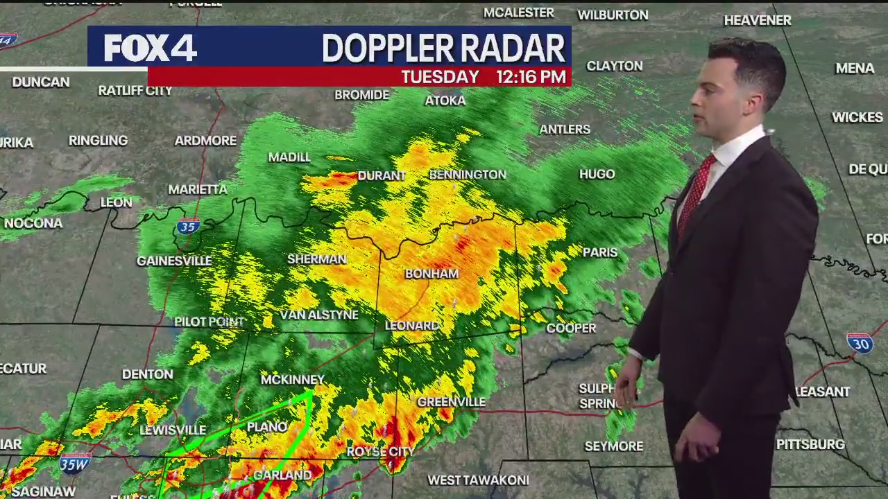 Dallas weather: December 24 afternoon forecast