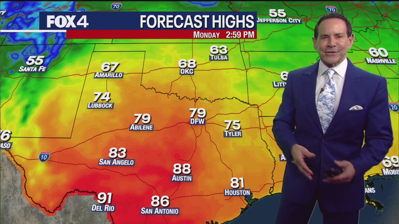 Dallas weather: Dec. 30 morning forecast