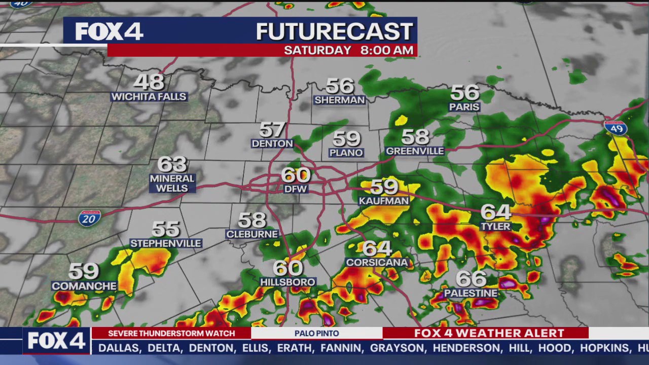 Dallas weather: Dec. 28 morning forecast