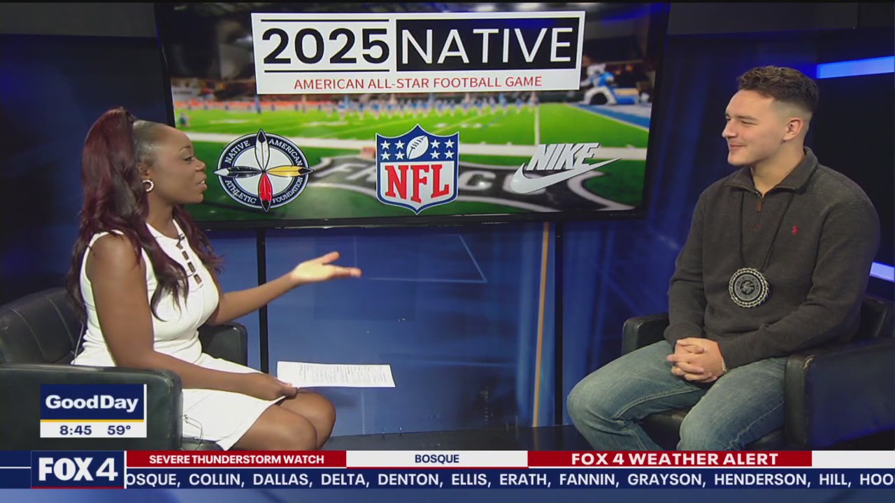 Nimitz High Senior selected to play in 2025 Native American All-Star football game