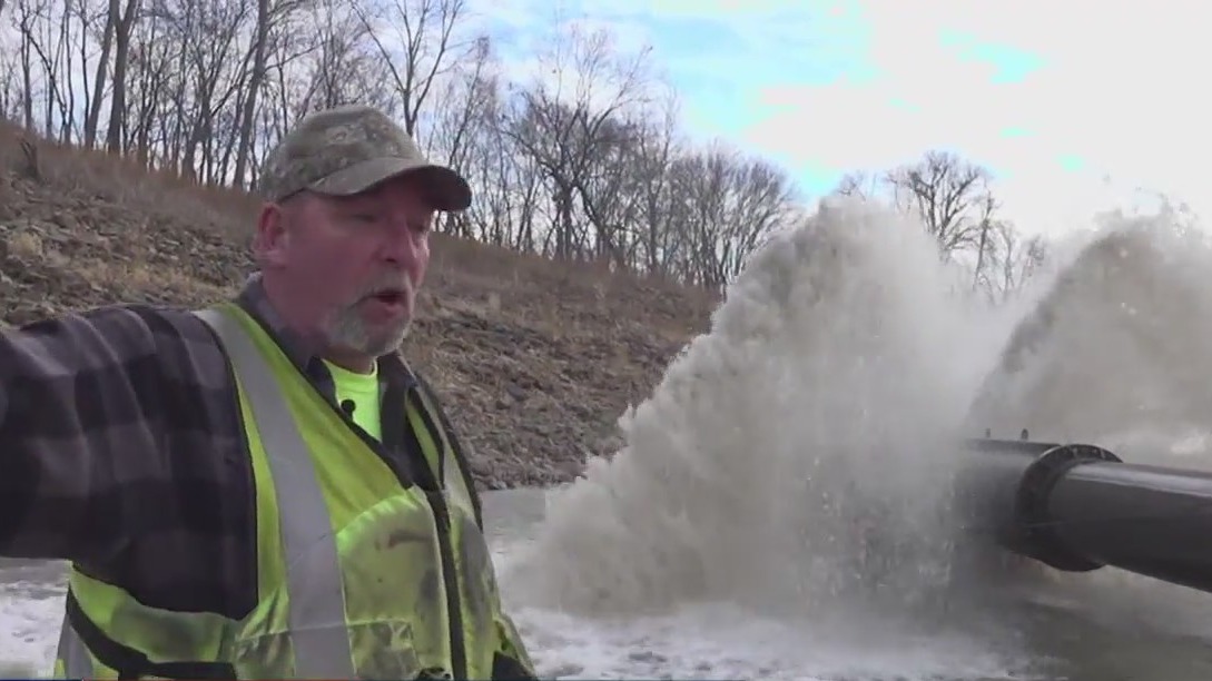 Drought in the Mississippi River