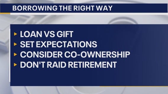 Borrowing money from parents