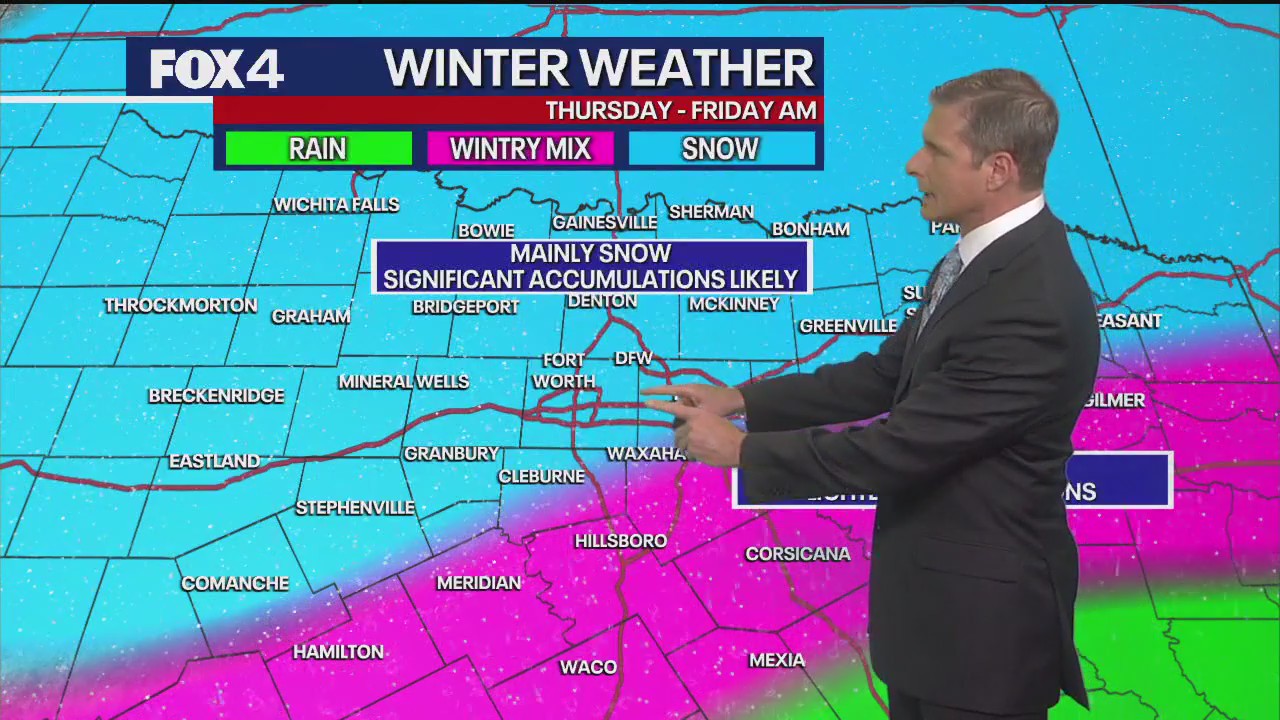 Dallas Weather: January 6 afternoon forecast