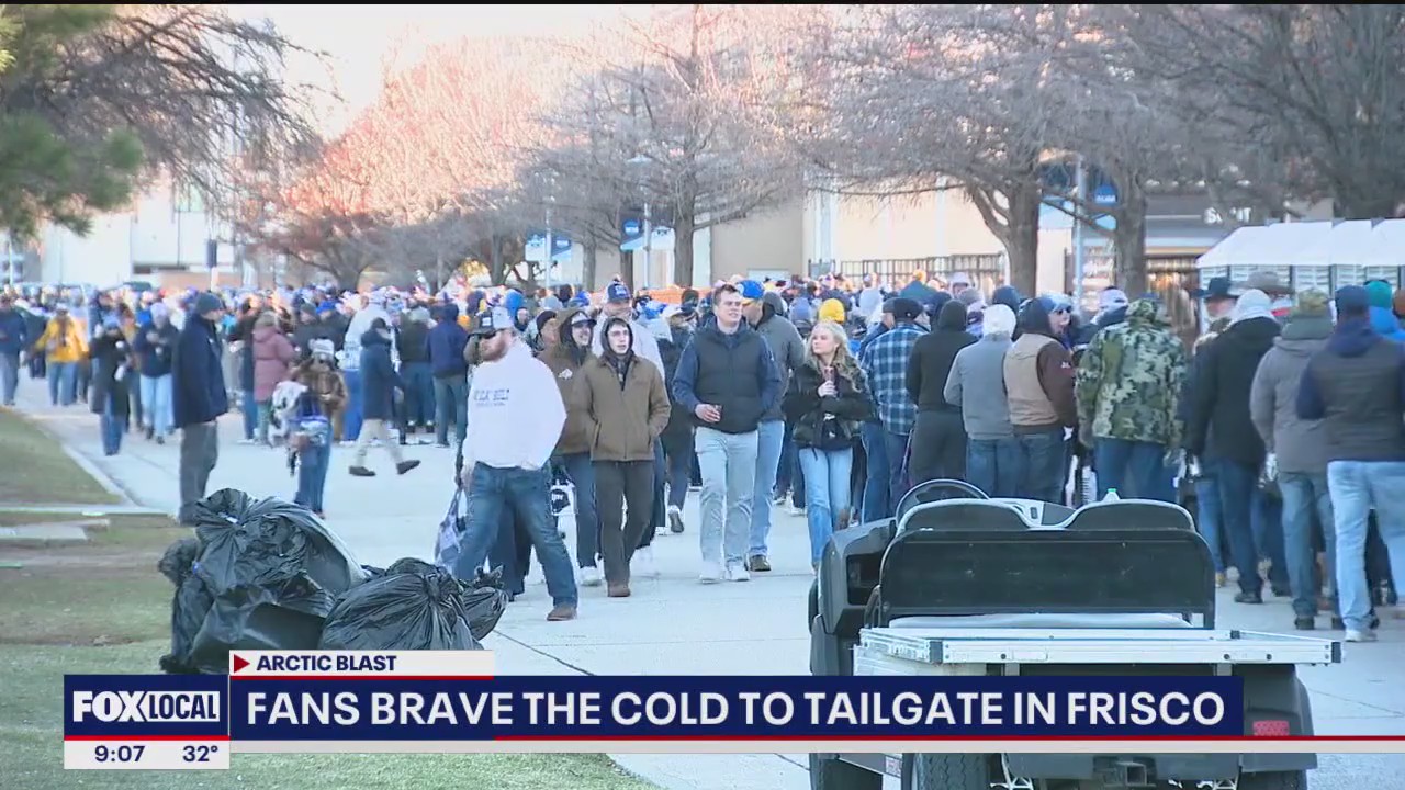 FCS Championship fans unfazed by winter weather