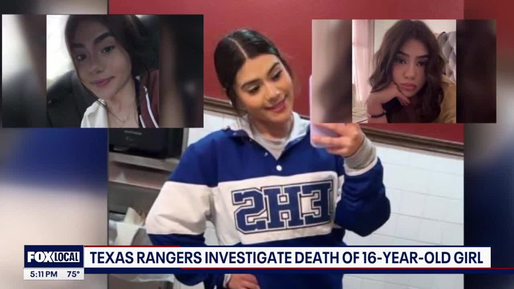 Texas Rangers are now investigating the murder of 16-year-old Edna High School cheerleader