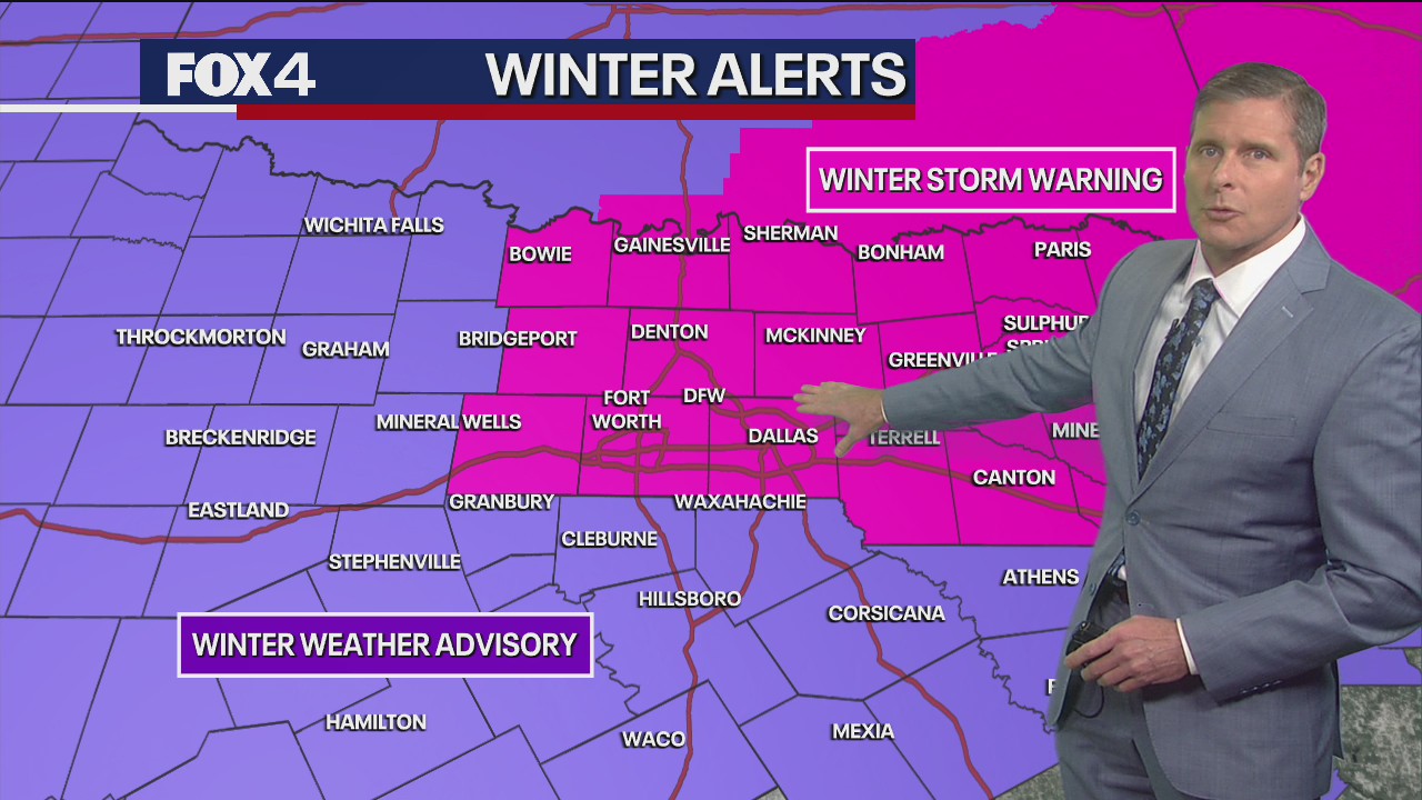Dallas Weather: Winter Storm Forecast