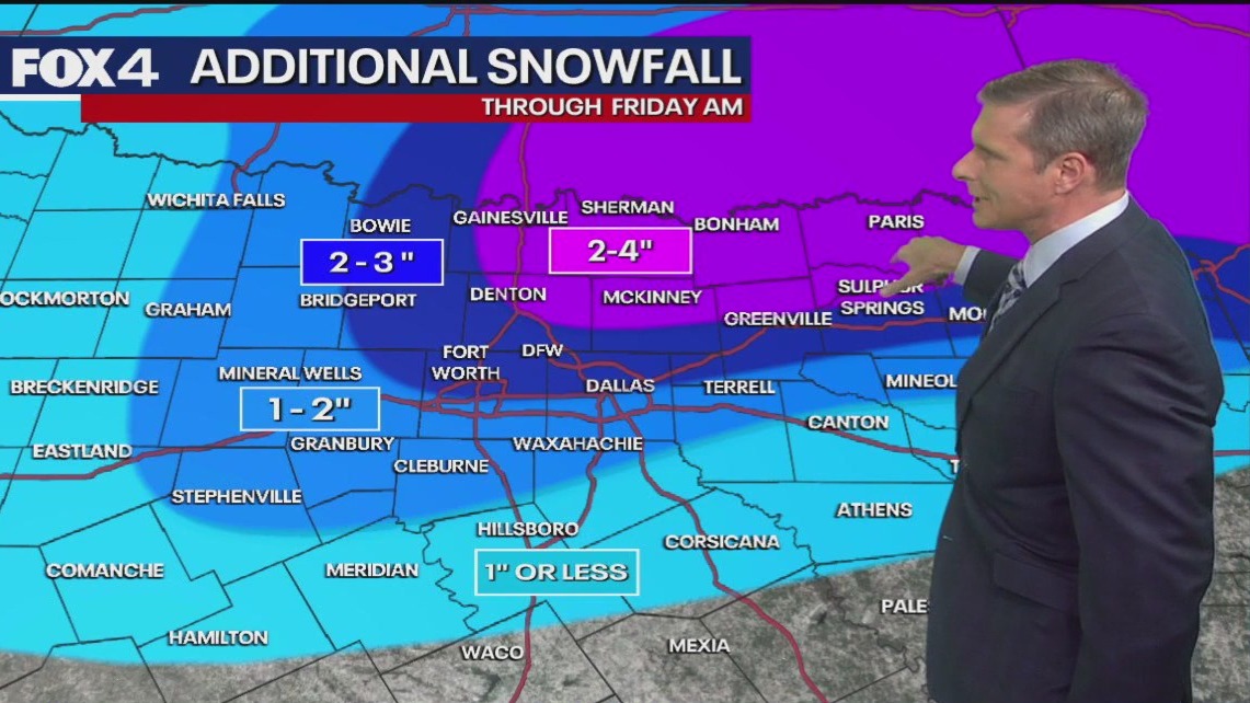 Dallas weather: How much more snow will we see?
