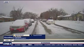Residential streets still snowy in Collin County