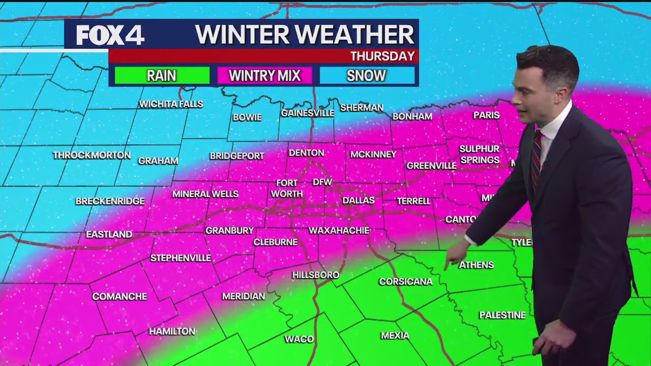 Dallas weather: Latest forecast, snow totals