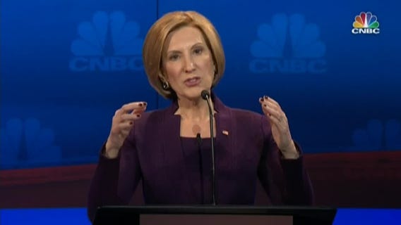 Carly Fiorina on the problem with big goverment