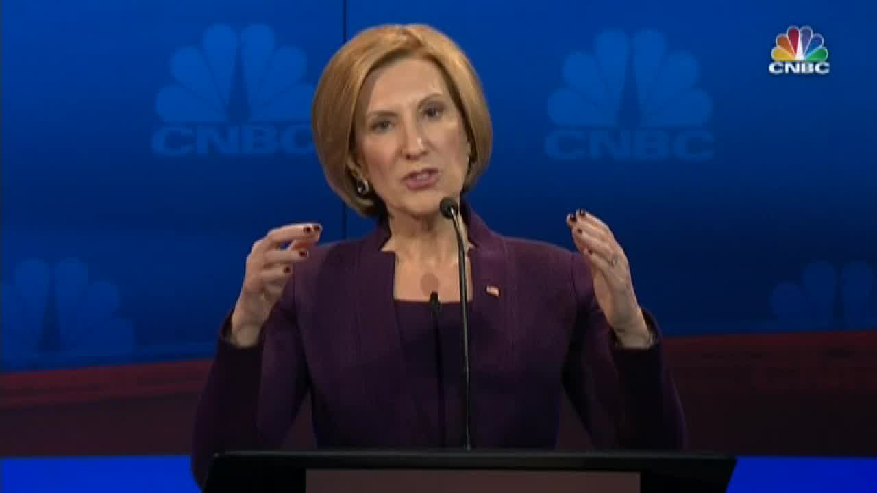 Carly Fiorina on the problem with big goverment