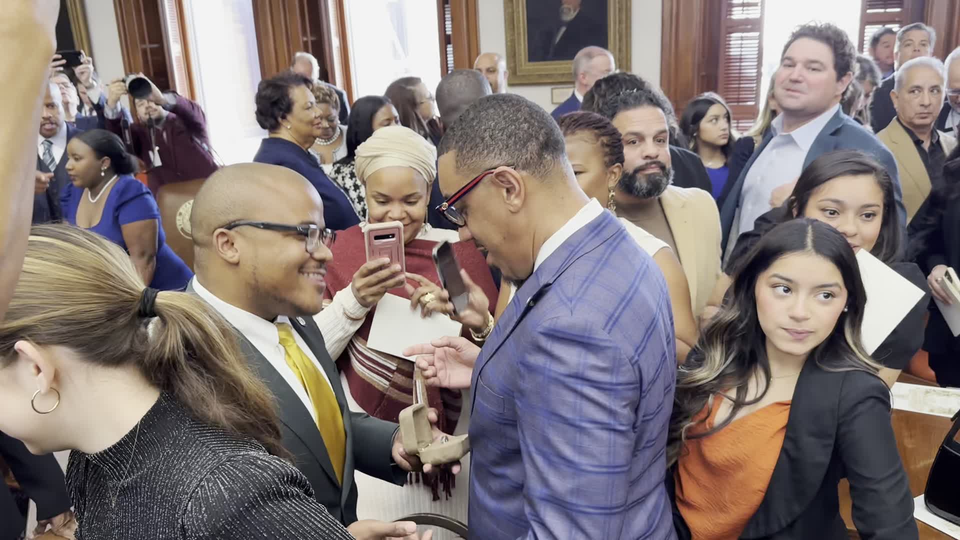 Texas Representative proposes after being sworn in