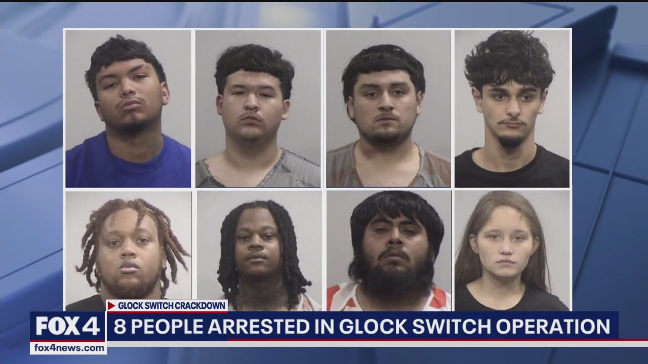 8 arrested in North Texas Glock Switch takedown