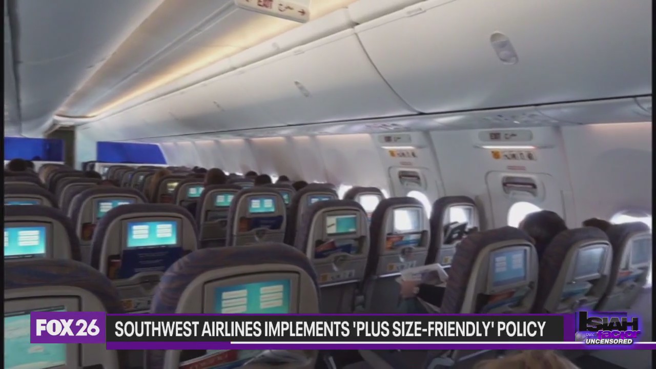 Southwest Airlines implements 'plus-size friendly' policy for travelers