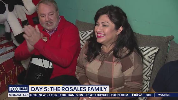 Day 5 of 12 Days of Christmas: Rosales family