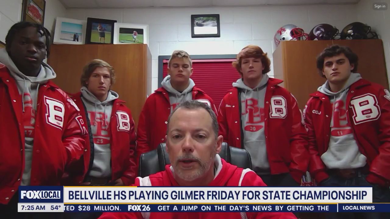 Bellville vs Gilmer for state championship