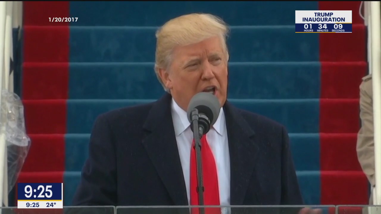 Differences between Trump's 2025 and 2021 inaugurations