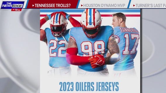 Titans to wear Oilers jersey's against Texans