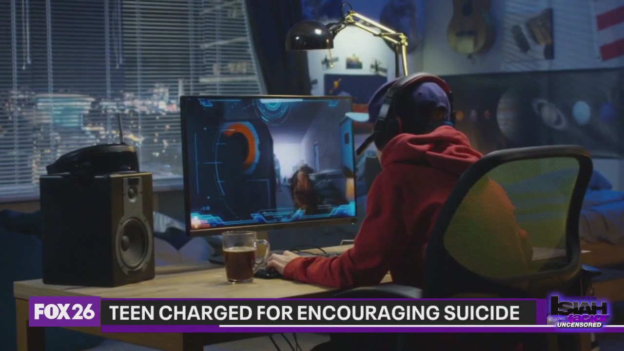 Teen charged for encouraging another teen to die by suicide