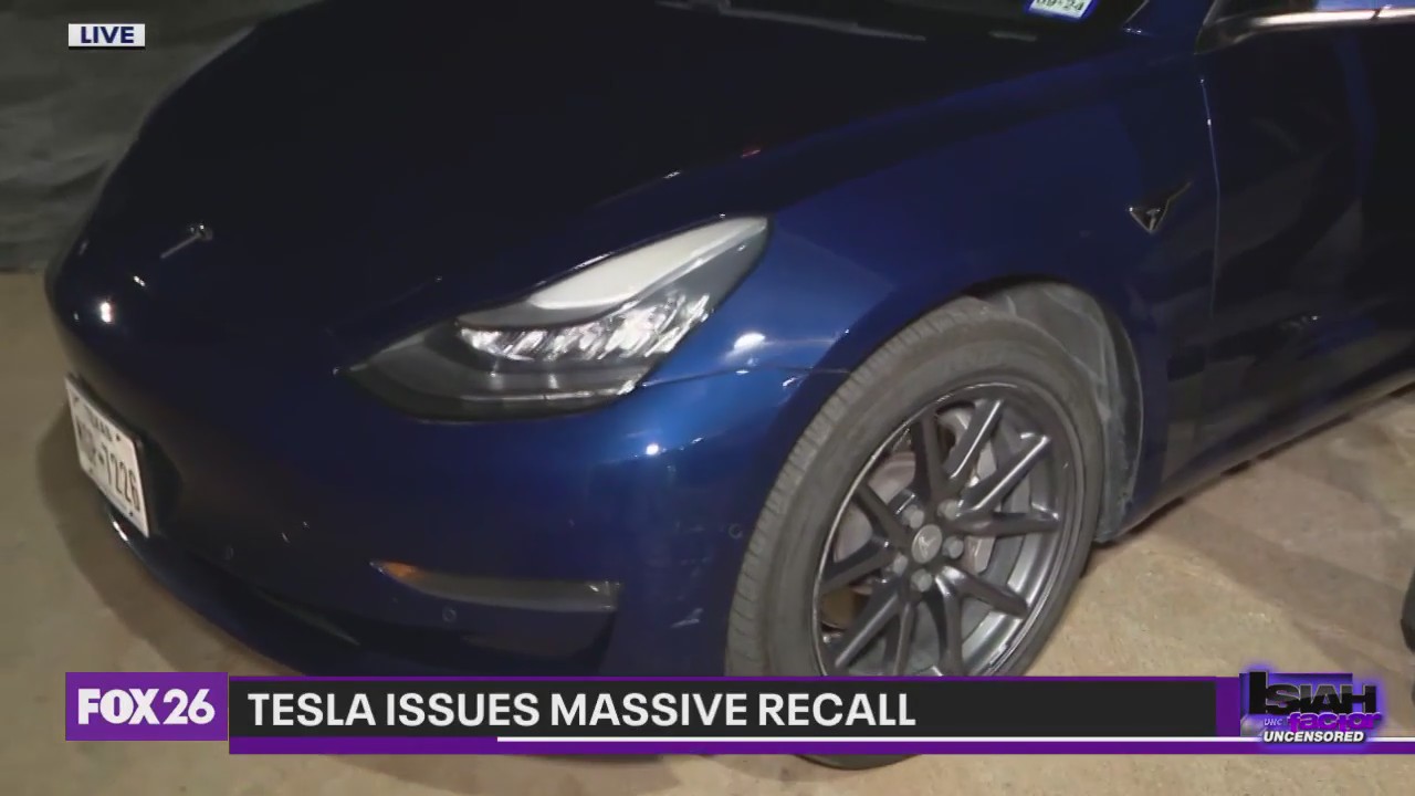 Tesla issues massive recall