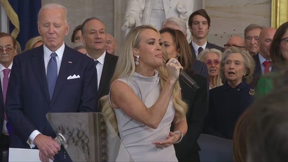 Carrie Underwood performs America the Beautiful