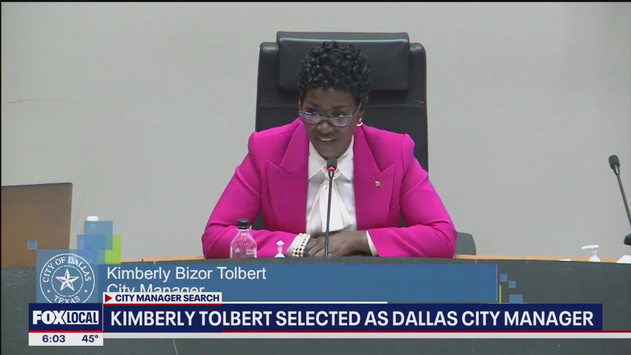 Kim Tolbert picked to be Dallas? next city manager