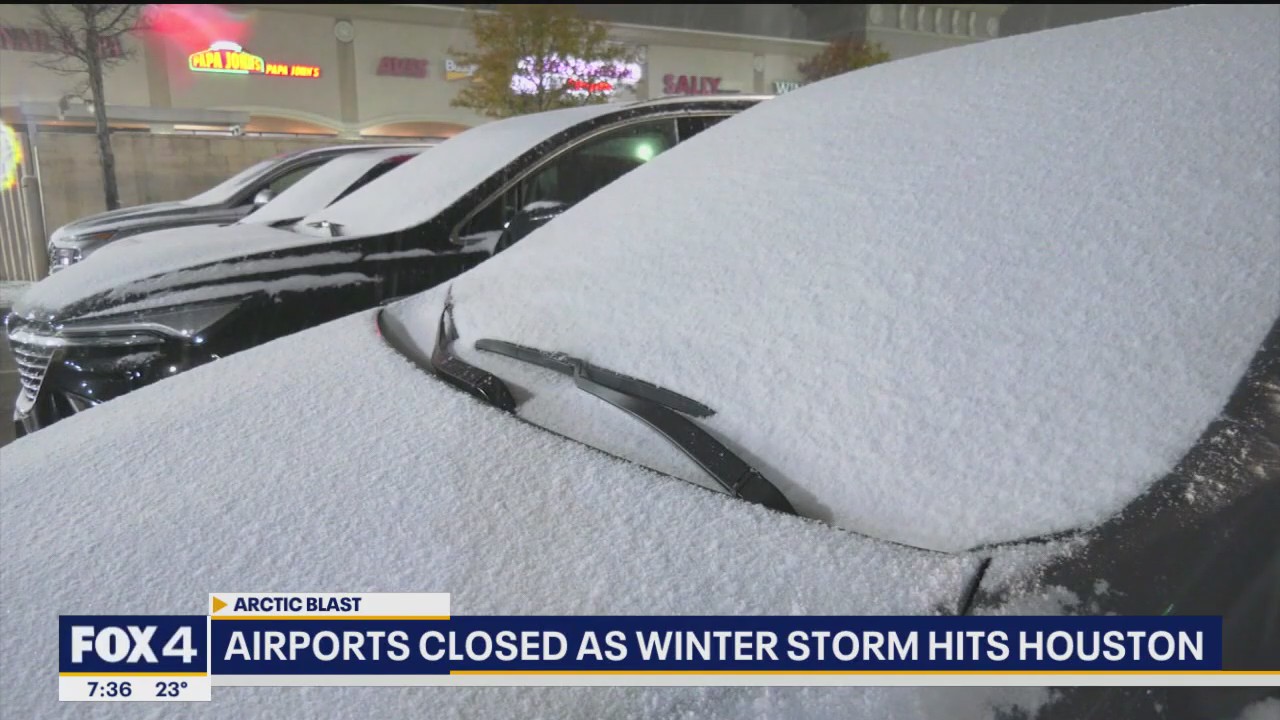 Dallas flights cancelled because of Houston storms