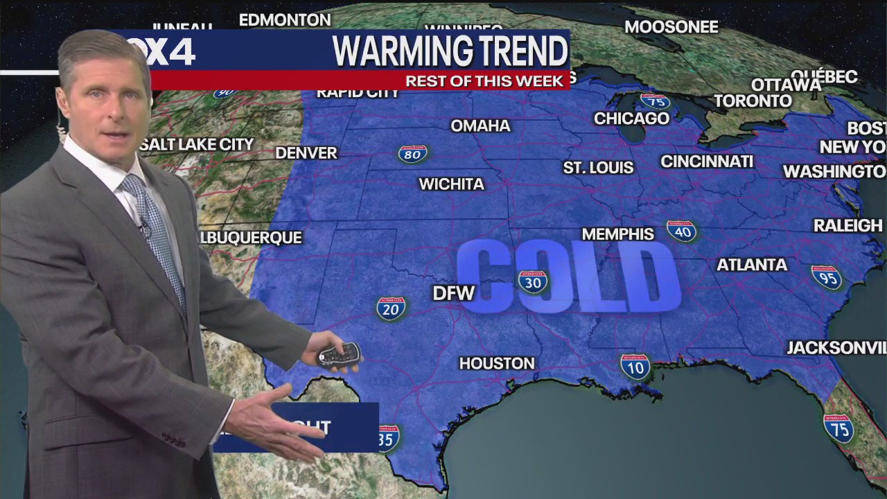 Dallas Weather: Jan. 21 overnight forecast