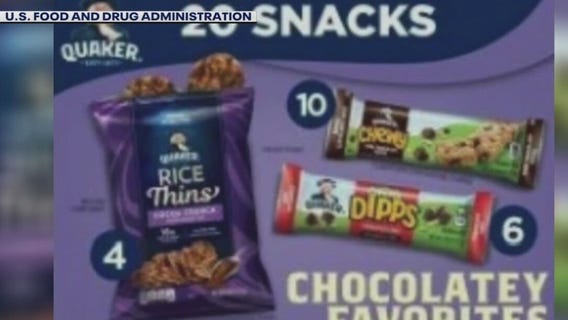 Consumer Alert: Quaker Oats recalls granola bars, cereals