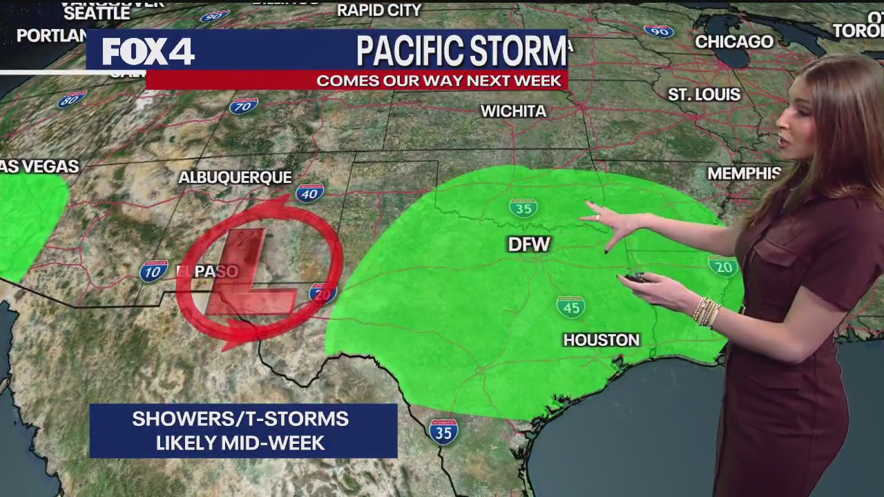 Dallas weather: Jan. 24 afternoon forecast