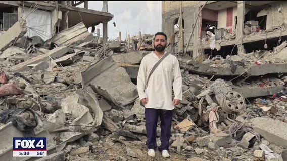 Dallas DR stuck in Gaza after humanitarian mission