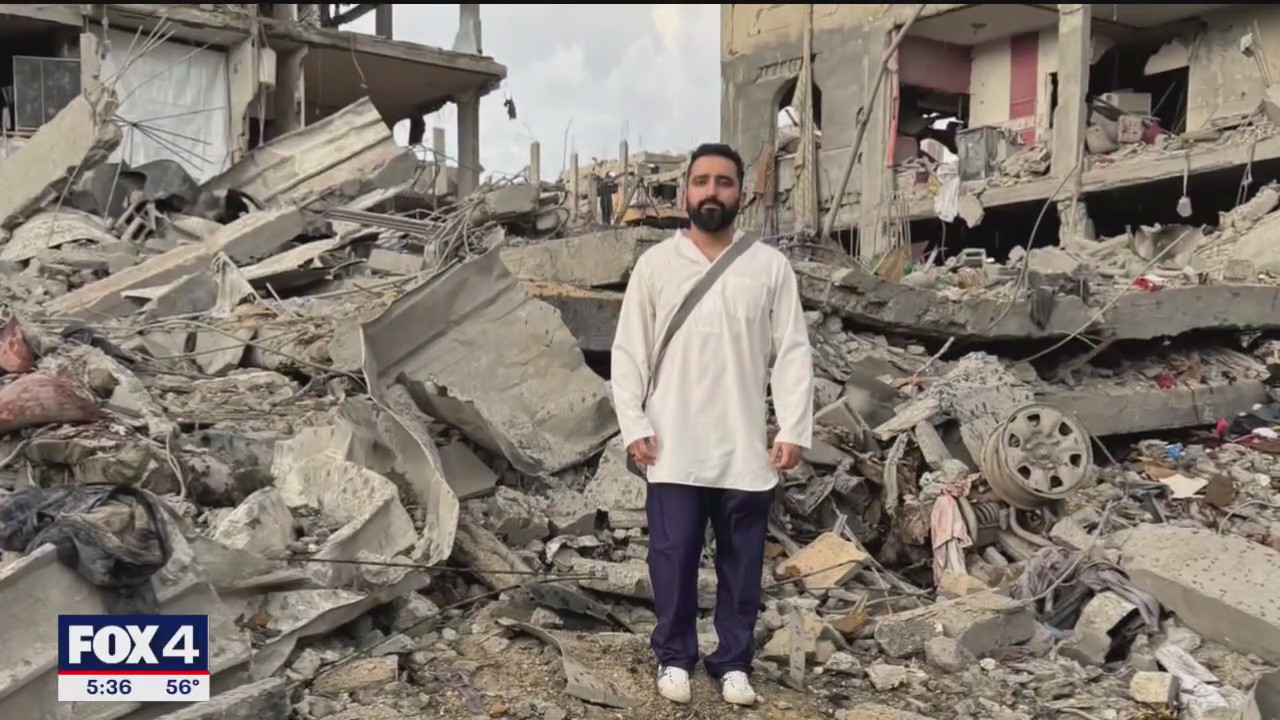 Dallas DR stuck in Gaza after humanitarian mission