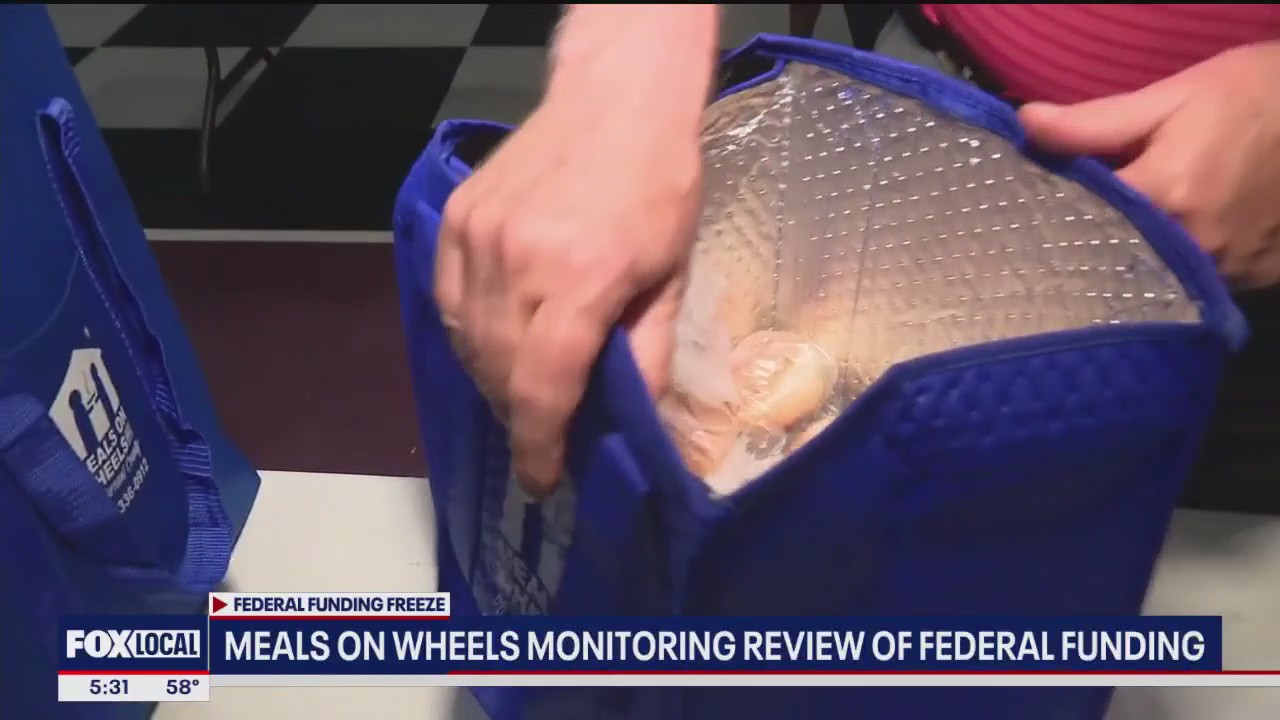 Meals on Wheels monitoring federal funding pause