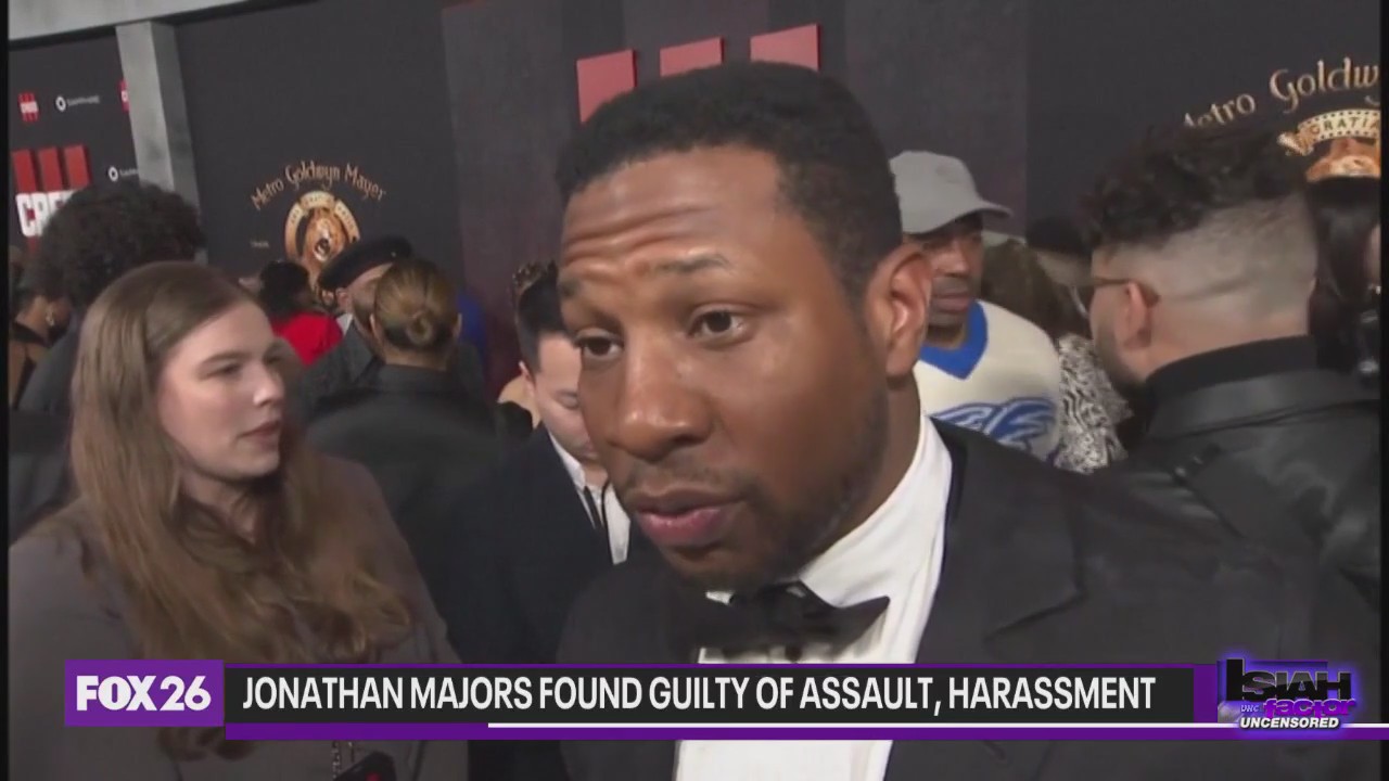 Jonathan Majors found guilty of assault, harassment