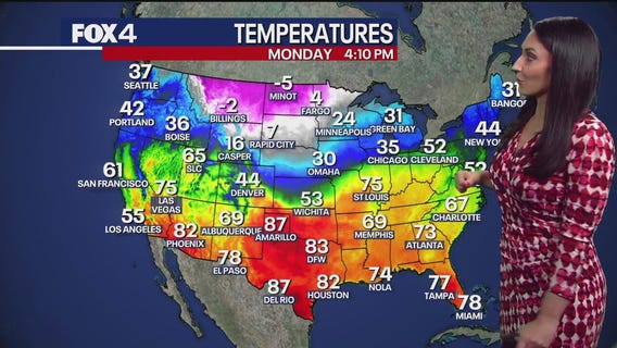 Dallas weather: Temperatures tie record high