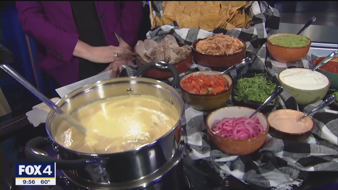 Lazy Dog's nacho cheese sauce made with beer