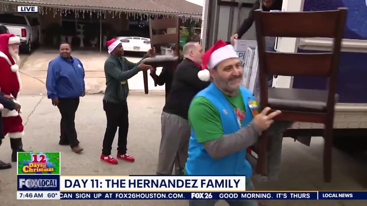 12 Days of Christmas Day 11: The Hernandez Family