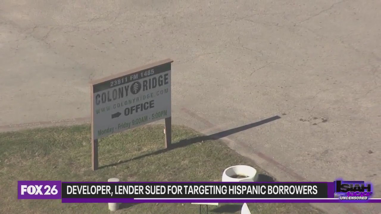 Predatory lending lawsuit filed against Colony Ridge