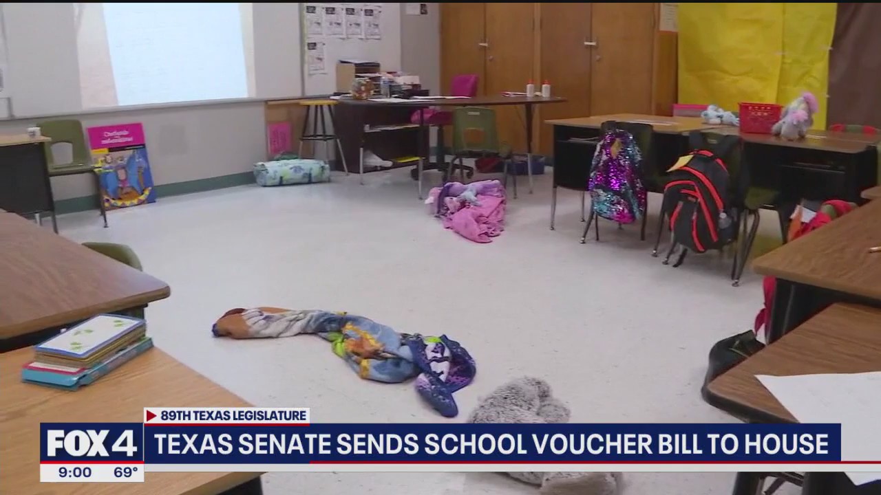 Texas Senate sends school voucher bill to House