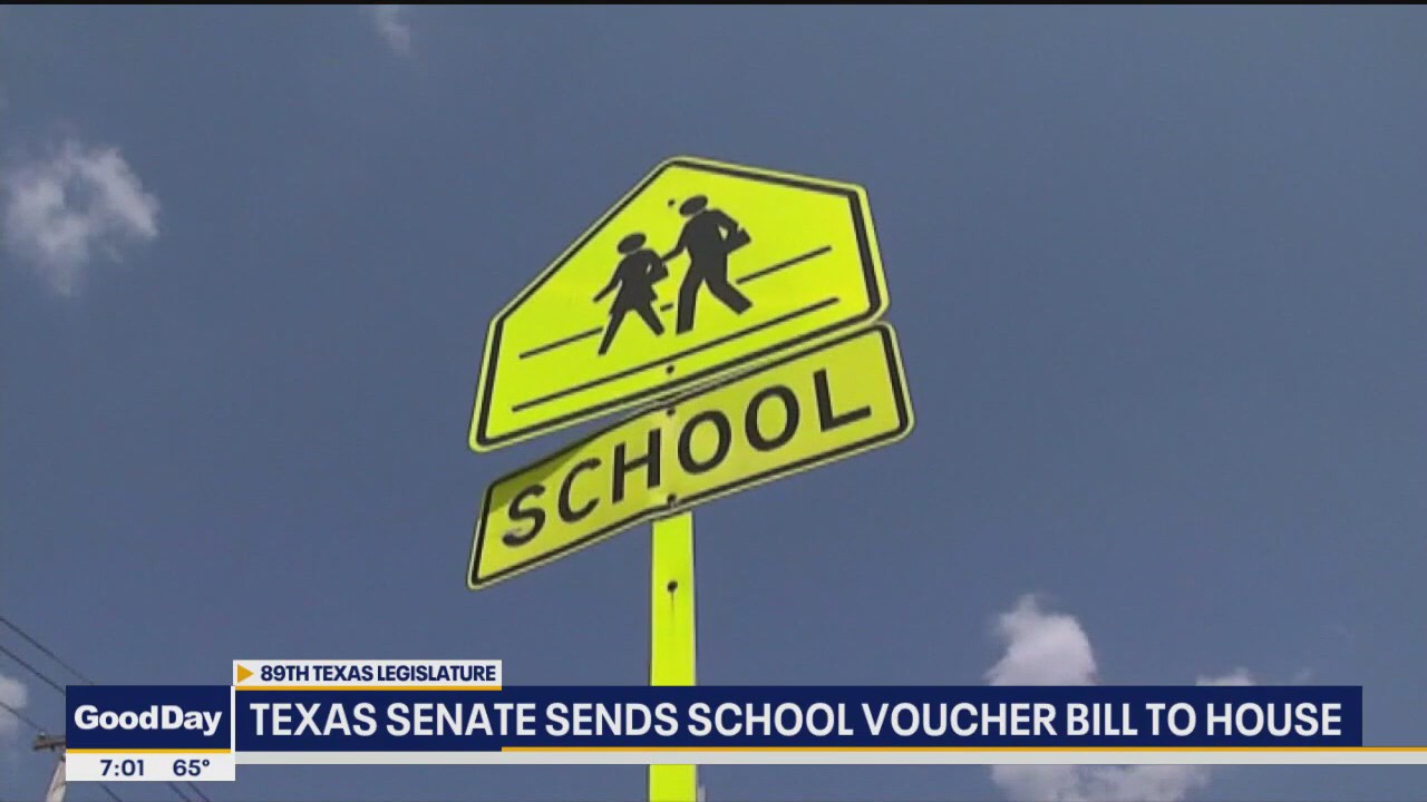 Texas Senate sends school voucher bill to the House
