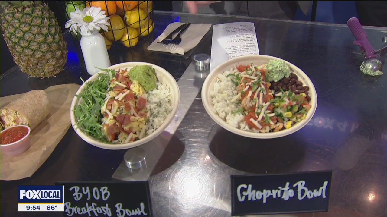 'Better For You Bowl' Original ChopShop burrito bowl
