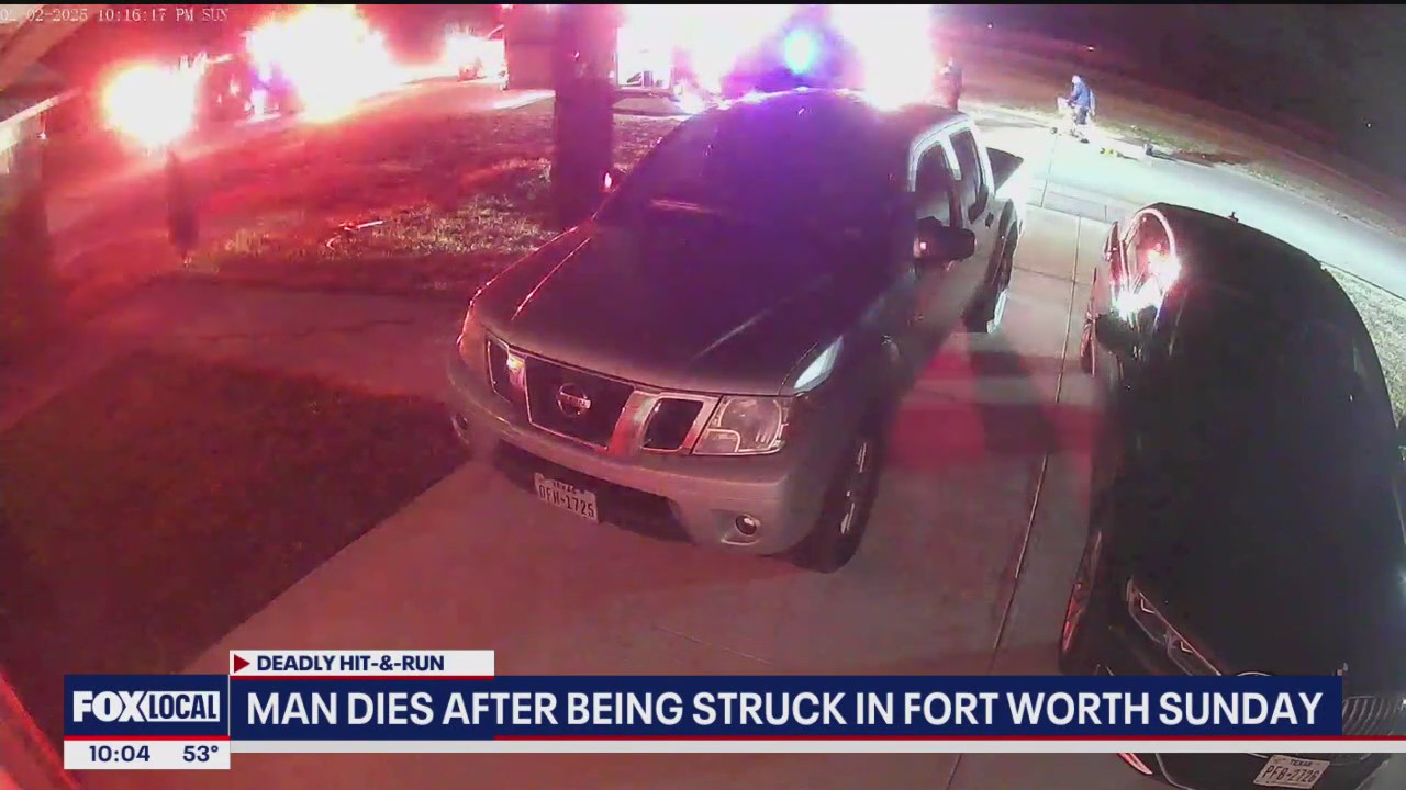 Man dies after Fort Worth hit-and-run crash