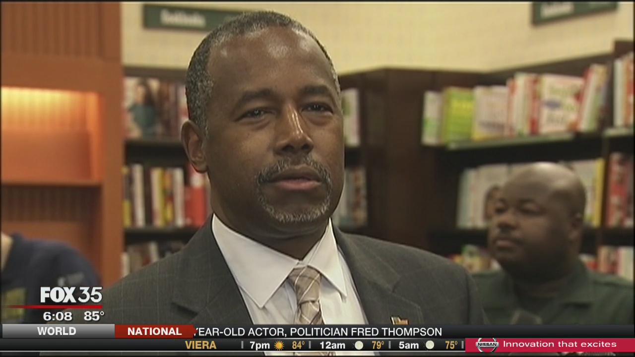 Ben Carson visits The Villages