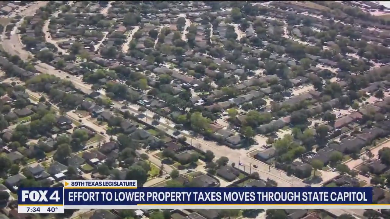 New effort in Texas Senate to cut property taxes