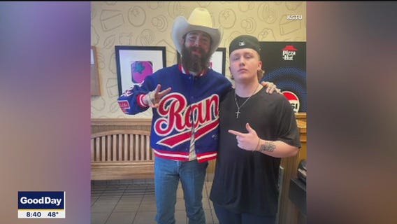 Post Malone leaves $1200 tip at Pizza Hut