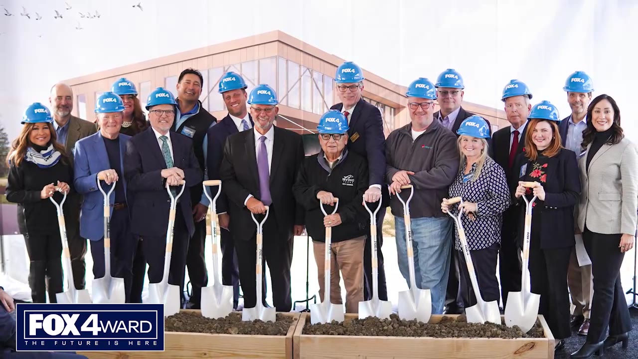 FOX 4 breaks ground on new TV station in Las Colinas