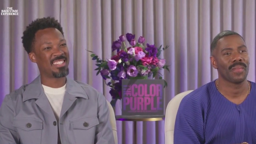 Backstage with 'The Color Purple' cast