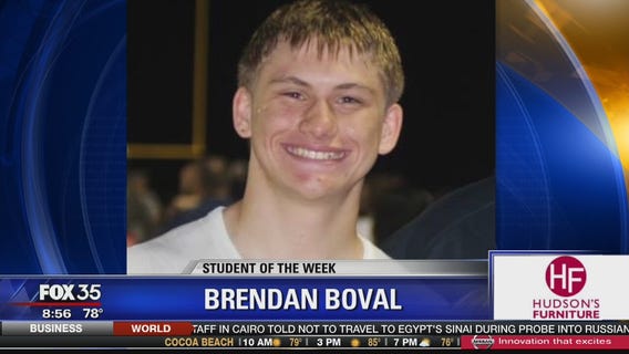 Student of the Week: Brendan Boval