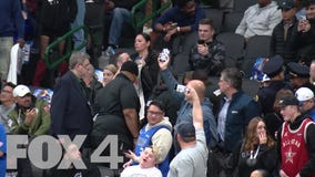 Dallas Mavs fans kicked out of game at AAC | RAW