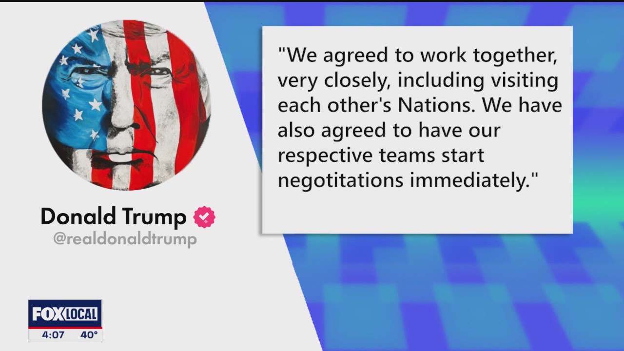 Trump says talks to end Ukraine war will start soon